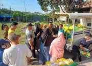 Polsek Krian Gelar Bazar Murah dan Distribusi Beras untuk Warga