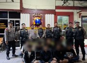 8 Pemuda Hendak Tawuran Diamankan Patroli Jogoboyo, Polisi Sita Senjata Tajam