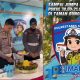 AKP Tri Arda Meidiansyah Awali Potong Tumpeng Giat Launching SIManis Layanan Malam Hari di Taman Bungkul