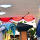 Presiden Prabowo Pimpin Khidmat Upacara Penurunan Bendera Negara Sang Merah Putih di Istana Merdeka