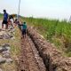 Kades Rejeni Ikut Campur, Pembangunan Saluran Irigasi P3-TGAI Diduga Amburadul