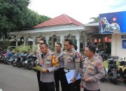 Respon Pengaduan Masyarakat Polres Tuban Amankan 65 Unit Motor Tidak Sesuai Spektek