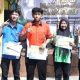 Siswa SMK Krian 1 Sidoarjo Antusias Ikuti Lomba Menghias Gunungan Buah dan Sayuran