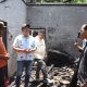 Bupati Subandi Pastikan Perbaikan Rumah Warga Krian yang Terbakar Lewat Dana BTT