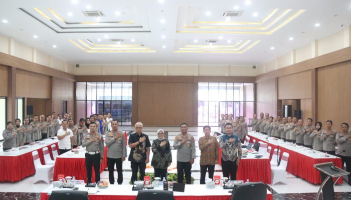 Kompolnas Lakukan Monitoring Kinerja Kepolisian di Polresta Sidoarjo