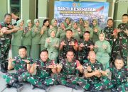 TNI Gelar Bakti Kesehatan Gratis di HUT ke-80 di Purwakarta