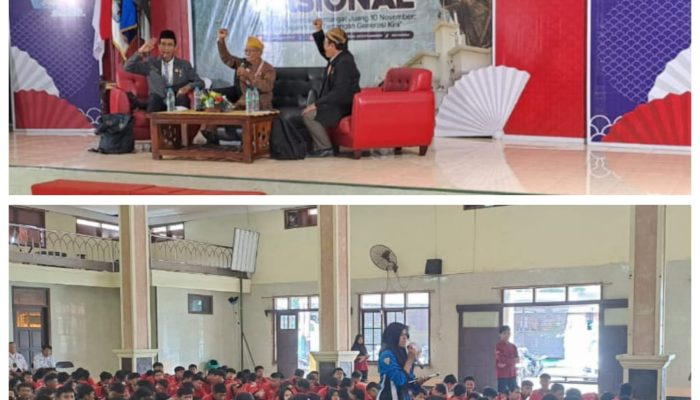 SMK Krian 1 Sidoarjo Hadirkan Pelaku Sejarah Perobekan Bendera Belanda di Hotel Yamato