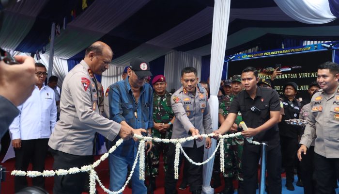 Kapolda Jatim Resmikan Dermaga dan Kapal Cepat Satpolairud Polresta Banyuwangi