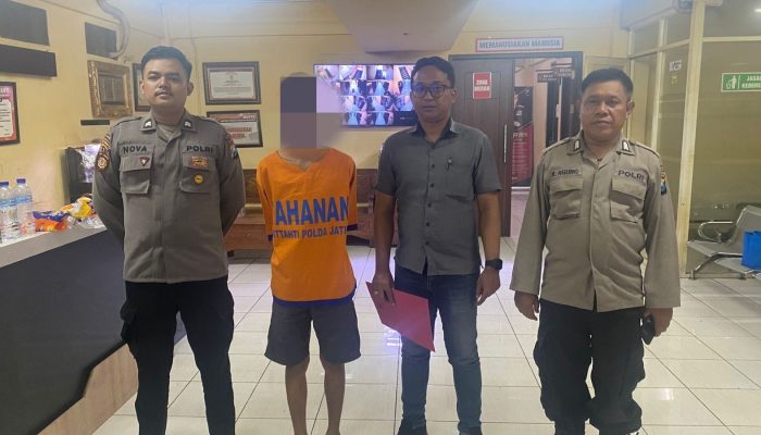 Polres Pelabuhan Tanjung Perak Tangkap Penjual Motor Hasil Begal Gangster di Bulak Surabaya