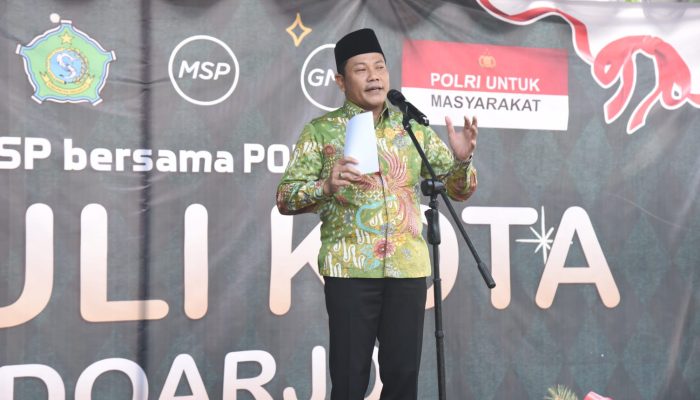Forkopimda Sidoarjo Bersama Yayasan Mawar Sharon Peduli Gelar Bakti Sosial