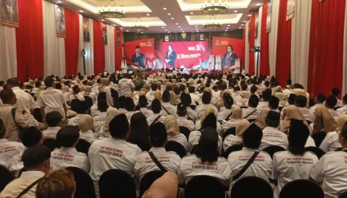 Pelantikan Akbar PAC dan Sayap Partai, Gerindra Sidoarjo dan Sayap-Sayap Gerindra bisa Konsolidasi Kekuatan