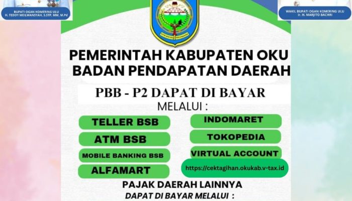Bapenda Kabupaten OKU Memperluas Kanal Pembayaran Secara Digital
