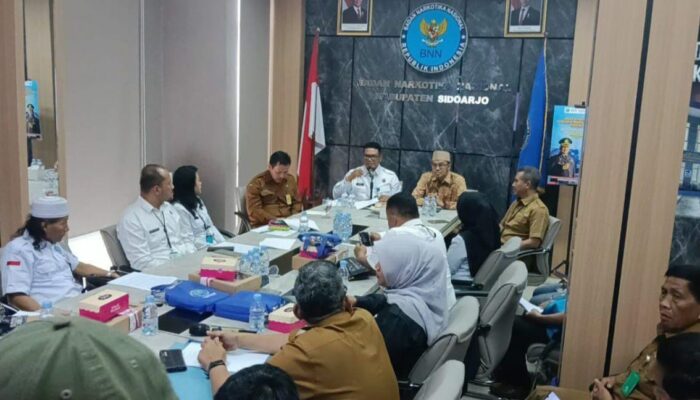 BNNK Sidoarjo Tekankan Rehabilitasi Dan Kolaborasi Dalam Rilis Kinerja 2025