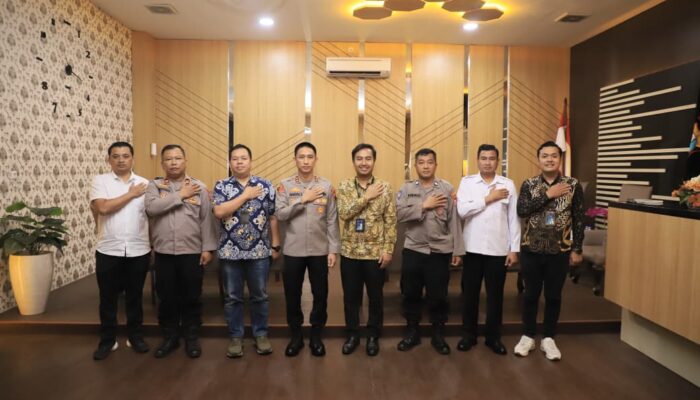 Polres Kediri Kota Terima Kunjungan Silaturahmi Pimpinan BRI Cabang Kediri