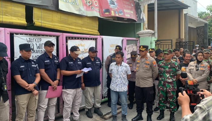 Kapolsek Rungkut Pimpin Apel Pengamanan Eksekusi Pengosongan Tanah Dan Bangunan