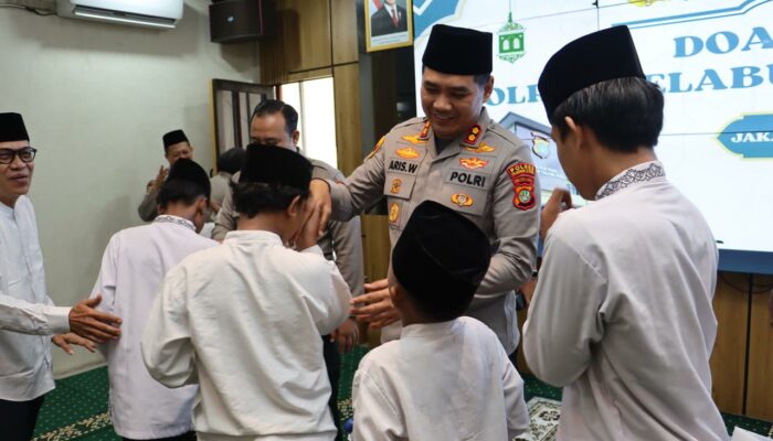 Polres Pelabuhan Tanjung Priok Gelar Doa Bersama Dan Santunan Anak Yatim Piatu