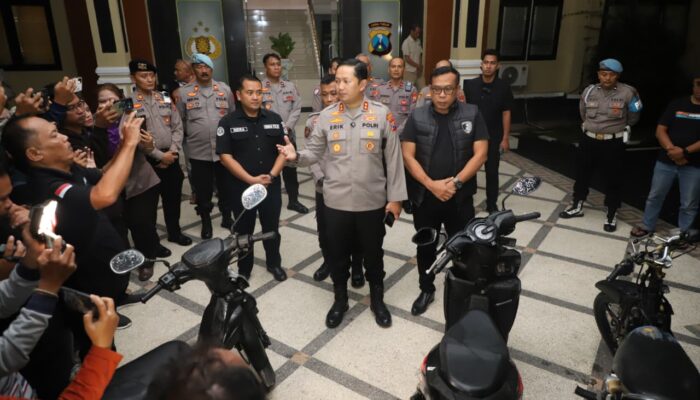 Kurang Dari 3×24 Jam, Polres Magetan Ungkap Kasus Curanmor Di Poncol, Dua Pelaku Asal Ngawi Diamankan