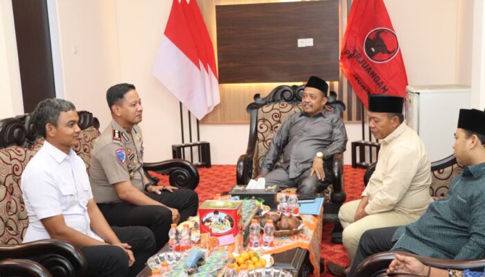 Perkuat Sinergitas Kapolres Sumenep Jalin Silaturahmi Dengan Bupati Dan Ketua DPRD