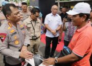 Bazar Ranmor Polrestabes Surabaya Bikin Senyum Sumringah Korban Curanmor