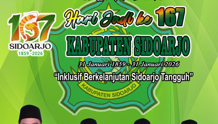 HUT Kabupaten Sidoarjo Ke – 167 Tahun