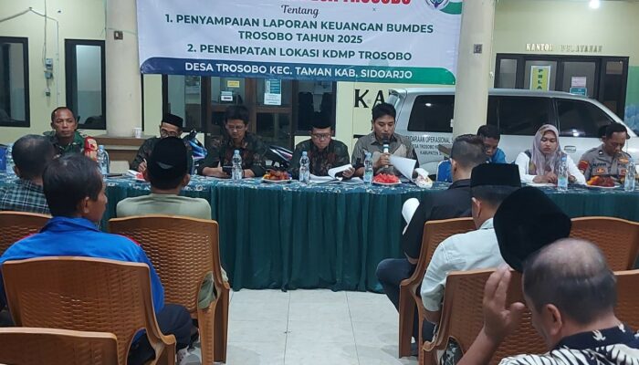 Polemik Laporan BUMDes Trosobo Taman, Pengawas Walk Out Dan Sebut Kejanggalan