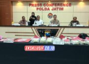 Ditresnarkoba Polda Jatim Ungkap 2 Kasus Narkoba, Total 33,374 Kg Sabu Disita