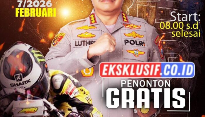Nonton Gratis Untuk Ajang King of Drag Bike Cup Kapolrestabes Surabaya 2026, di GBT Surabaya