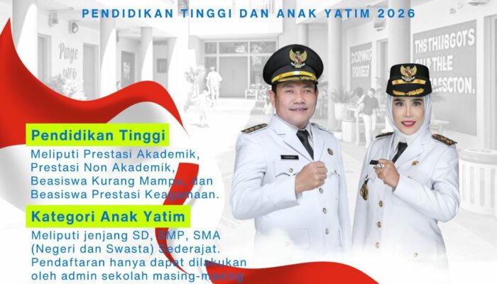 Dorong Generasi Cerdas dan Berdaya Saing, Pemkab Sidoarjo Luncurkan 4.000 Beasiswa 2026