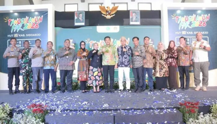 Pemerintah Kabupaten Sidoarjo Kembali Menunjukkan Komitmennya Dalam Mendukung Penguatan Industri Kreatif Daerah Melalui Penyelenggaraan Pameran Tanggulangin Fair 2026