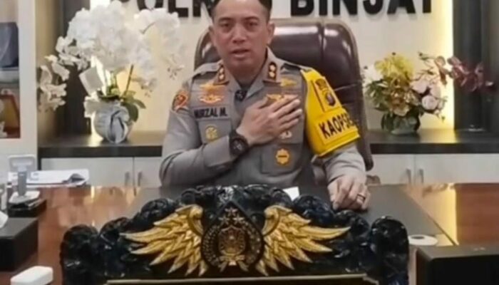 Kapolres Binjai AKBP Mirzal Maulana Mengucapkan HPN 2026, Pers Untuk Kemajuan Bangsa