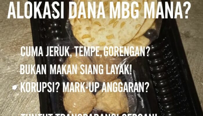 Miris! Paket MBG Sumberharjo Diduga Tidak Layak, Wali Murid: “Hanya Camilan, Bukan Makan Siang”