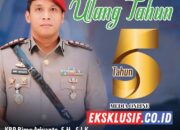 KBP Bimo Dirresiber Polda Jatim Mengucapkan Selamat dan Sukses HUT Media Online www.eksklusif.co.id Ke – 5 Tahun.