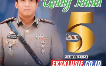KBP Bimo Dirresiber Polda Jatim Mengucapkan Selamat dan Sukses HUT Media Online www.eksklusif.co.id Ke – 5 Tahun.