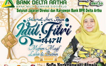Sofia NA., Dirut Bank Delta Artha Mengucapkan Selamat Hari Raya Idul Fitri 1447 H