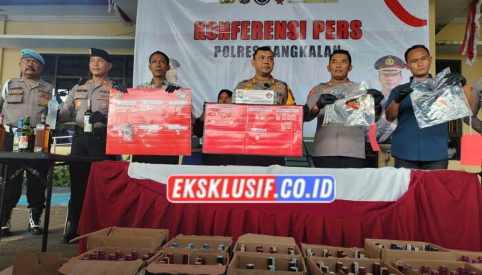 Polres Bangkalan Ungkap Kasus Kriminal Hasil Operasi Pekat Semeru 2026