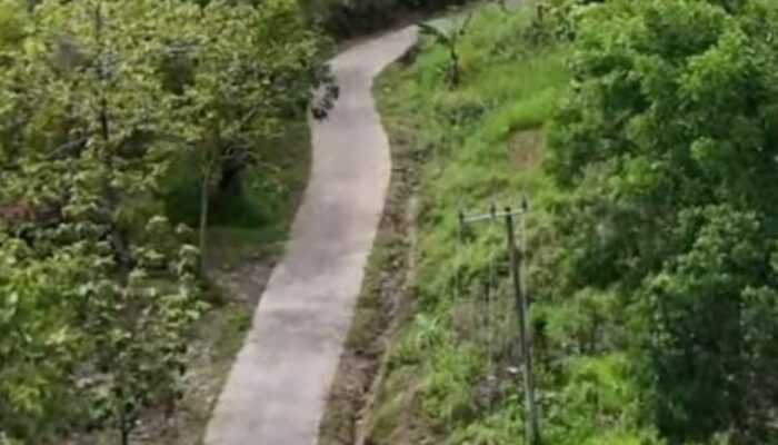 Dinas PUPR kabupaten Nganjuk Perbaiki Akses Jalan Sendanggogor – Pinggir Kecamatan Lengkong