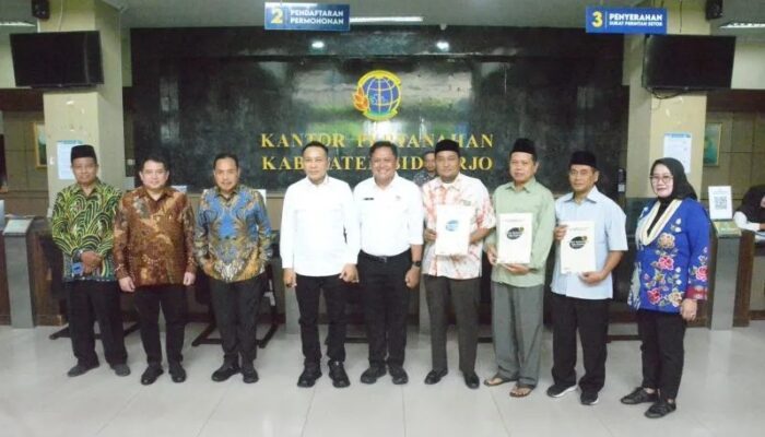 Kementerian ATRBPN pantau layanan pertanahan di Sidoarjo