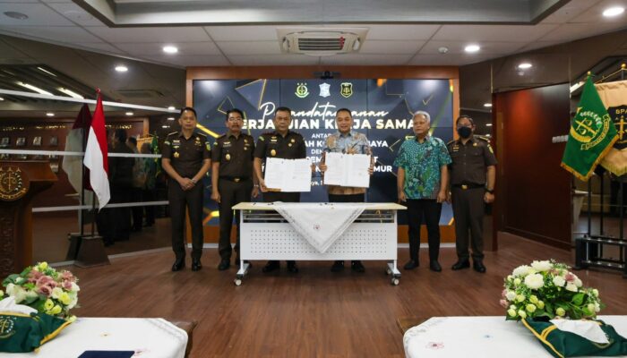 Sinergi Pemkot Surabaya-Kejati Jatim: Teken PKS Optimalisasi Pemulihan Aset