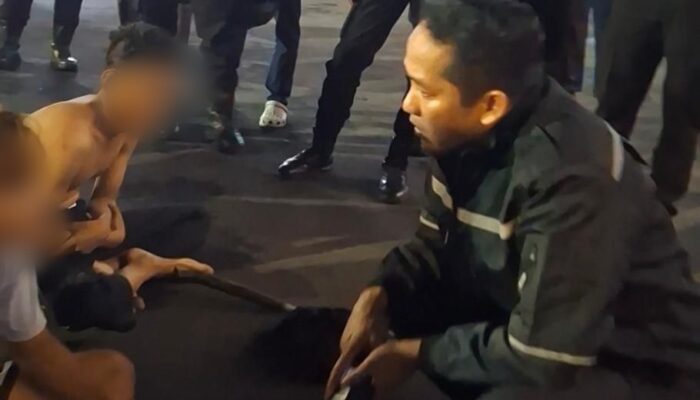 Satsamapta Polrestabes Surabaya Menggagalkan Tawuran Gangster 8 Pelaku Diamankan