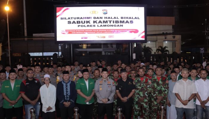Polres Lamongan Perkuat Sinergi Dengan Masyarakat Lewat “Sabuk Kamtibmas”