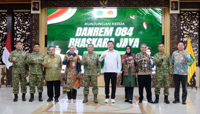 Sinergi Bangun Sidoarjo, Bupati Subandi dan Danrem 084 Garap Koperasi -Jembatan Merah Putih