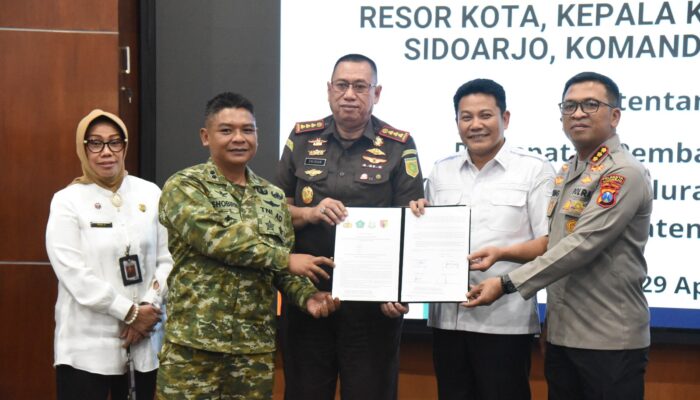 Pemkab Sidoarjo Pacu Percepatan Pembangunan Gerai Koperasi Merah Putih di 346 Desa/Kelurahan