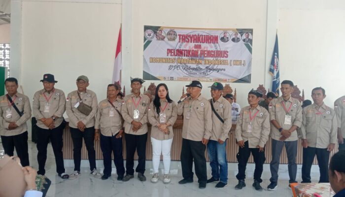 Tasyakuran dan Pelantikan Pengurus KWI DPC Bojonegoro Berlangsung Khidmat di Desa Klampok.