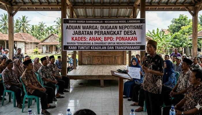 Warga Sambungrejo Soroti Dugaan Nepotisme dalam Rekrutmen Perangkat Desa