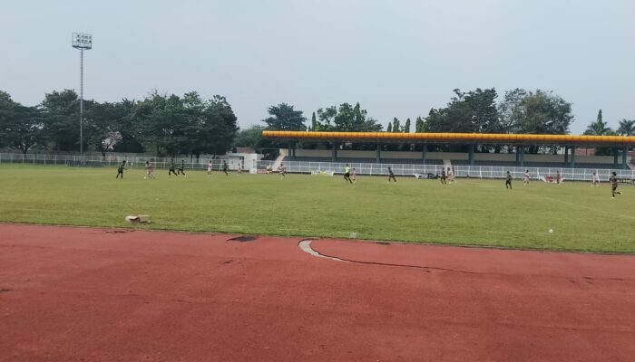 Babak Perempat Final Sepak Bola Piala Bupati Purwakarta Liga Jabar Istimewa Sedang Berlangsung