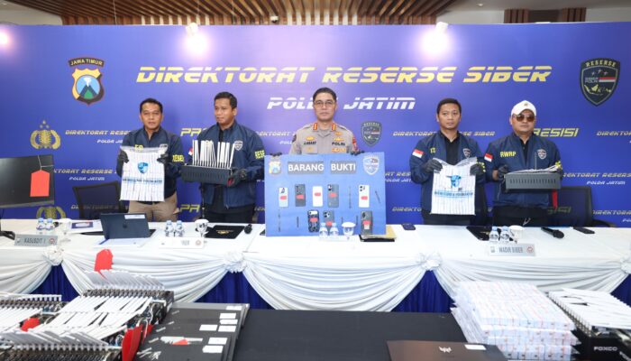 Polda Jatim Ungkap Dugaan Penyalahgunaan Data Pribadi untuk Layanan OTP Ilegal, Tiga Tersangka Diamankan