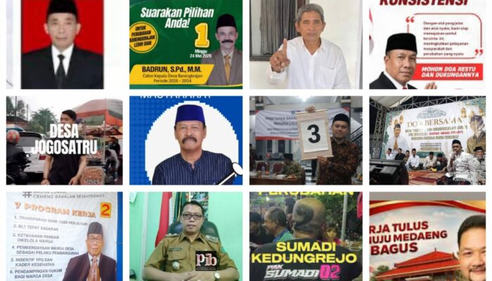 Daftar Kepala Desa Terpilih di Pilkades Serentak Kabupaten Sidoarjo 2026