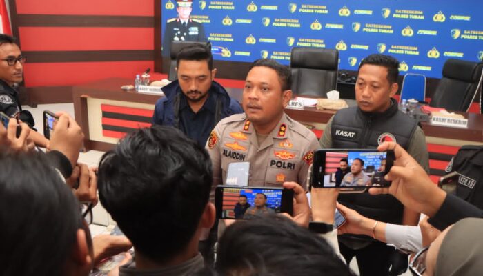 Polres Tuban Amankan Tersangka Komplotan Pencuri Sapi