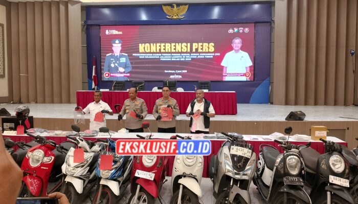 Polda Jatim Ungkap 320 Kasus 3C dan Kejahatan Jalanan Selama Mei 2026