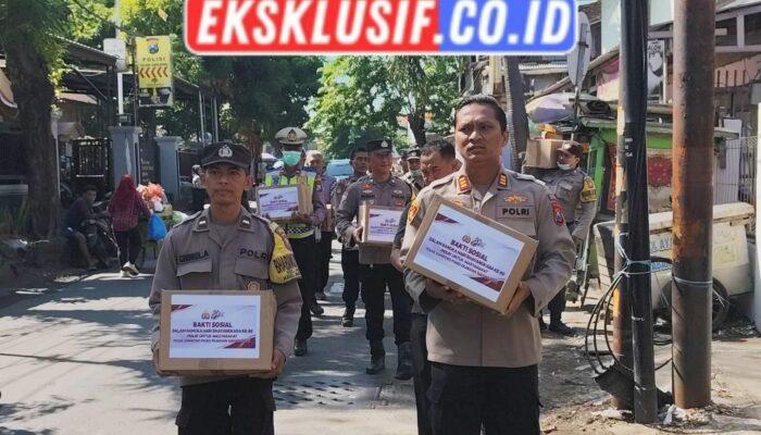 Polsek Asemrowo Gelar Bakti Religi dan Bakti Sosial, Wujud Kepedulian di Hari Bhayangkara ke-80